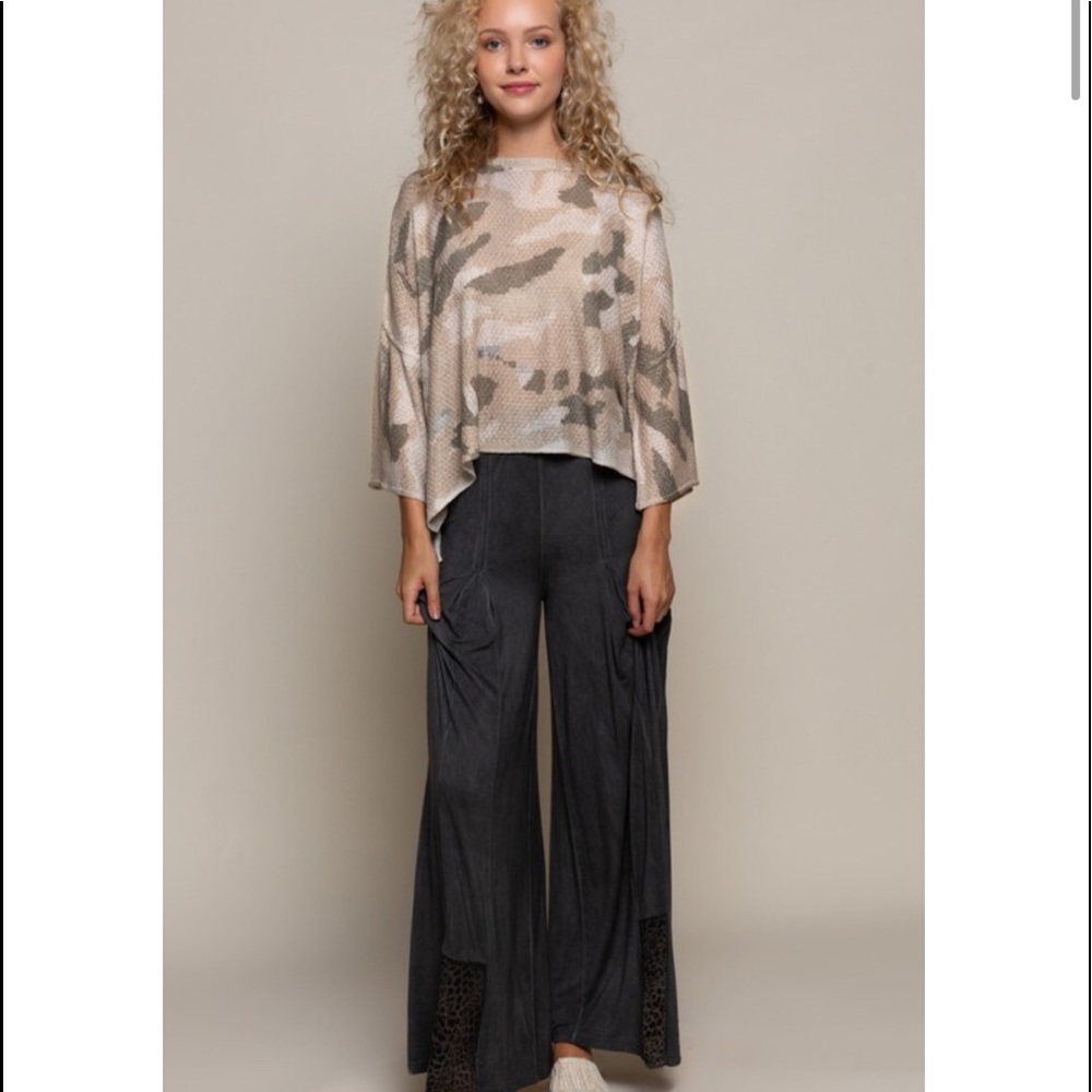POL Camo Print Lightweight Sweater - Picture 14 of 16